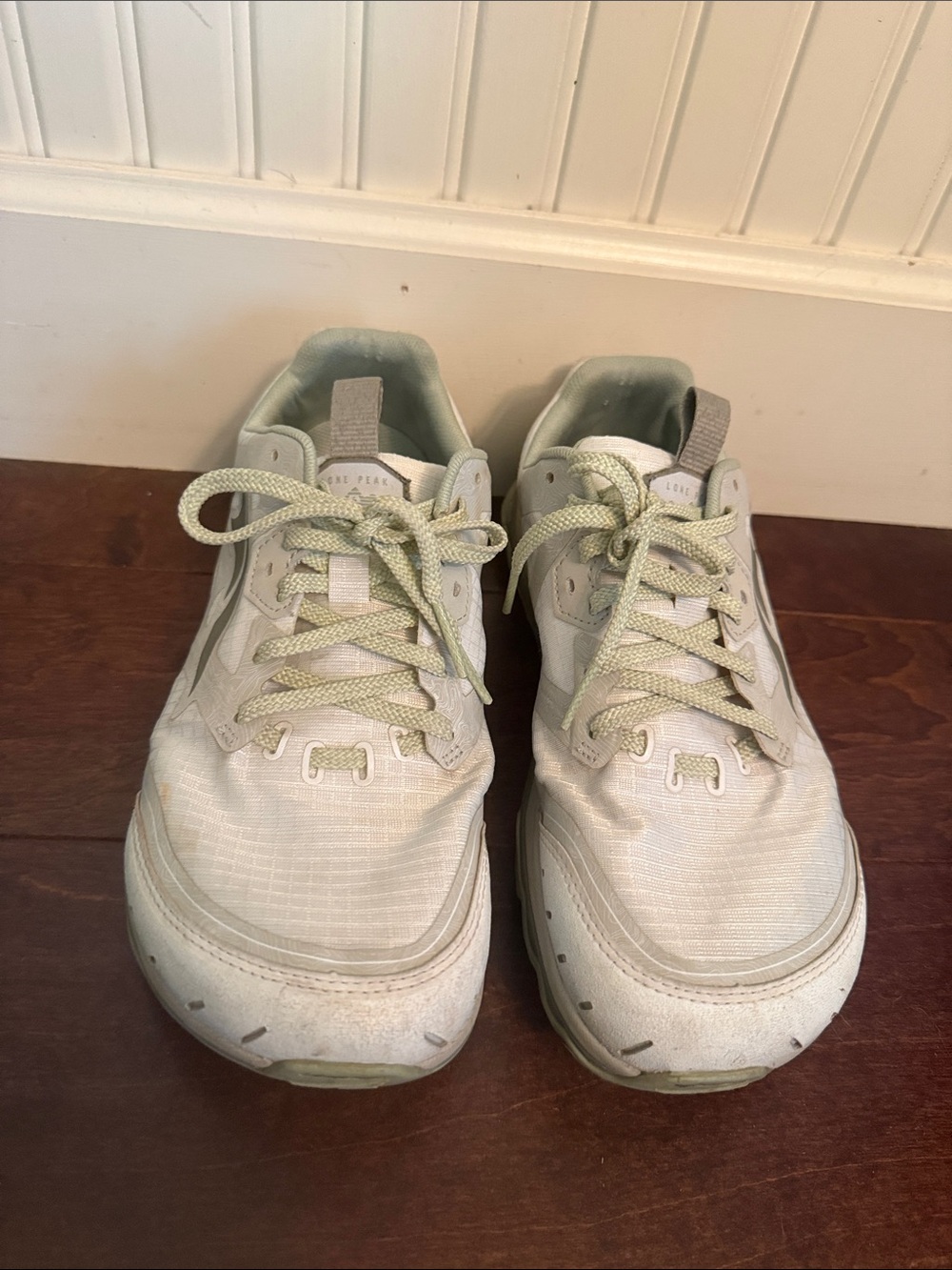 Altra Women's Athletic Shoes in White / Light Gray / Pale Green